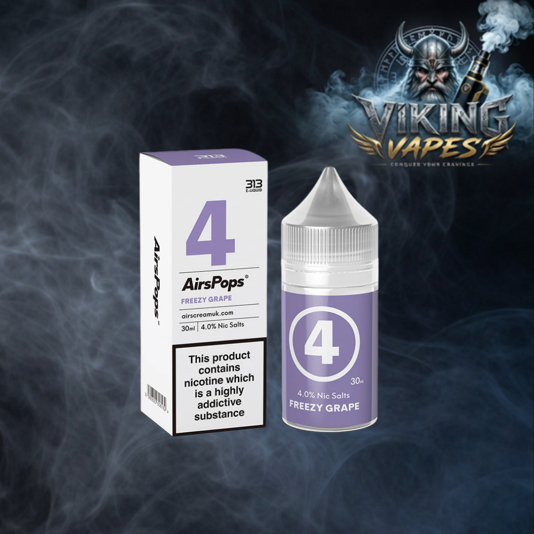 4% N/Salts 313 AirsPops E-Liquid